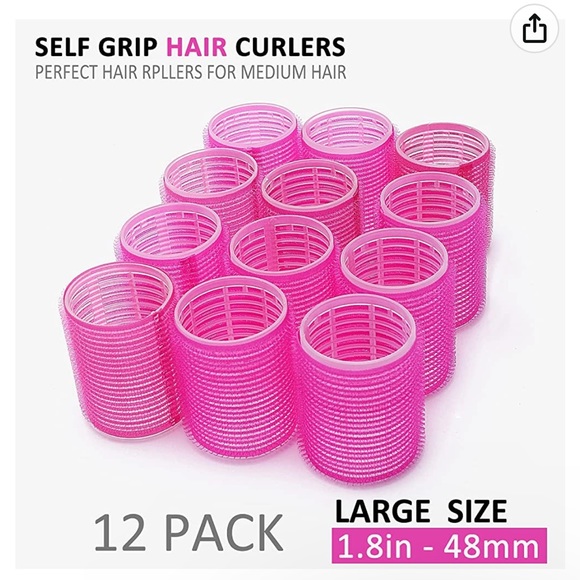Jumbo Size Hair Roller Set - Picture 3 of 3